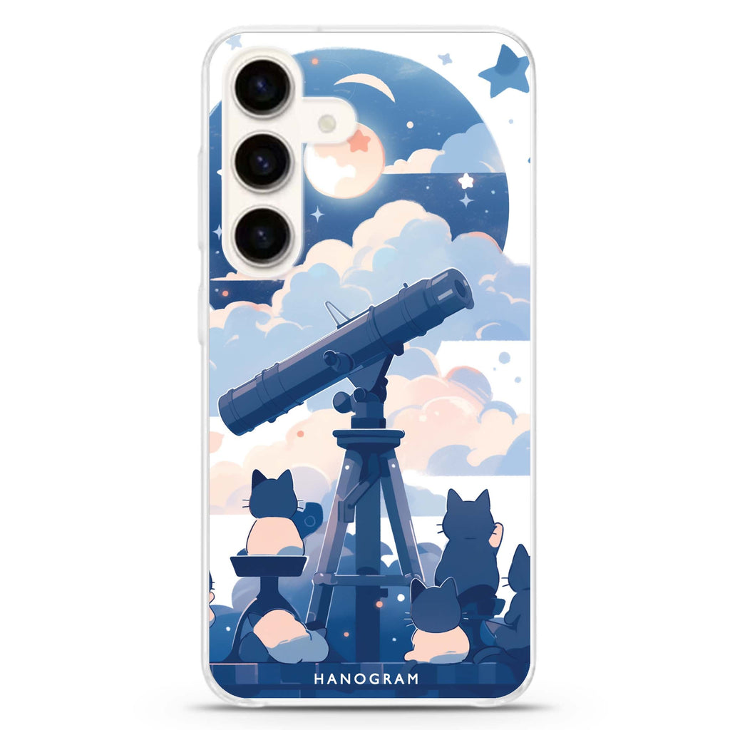 StarGaze Kitty Samsung Galaxy Ultra Clear Case