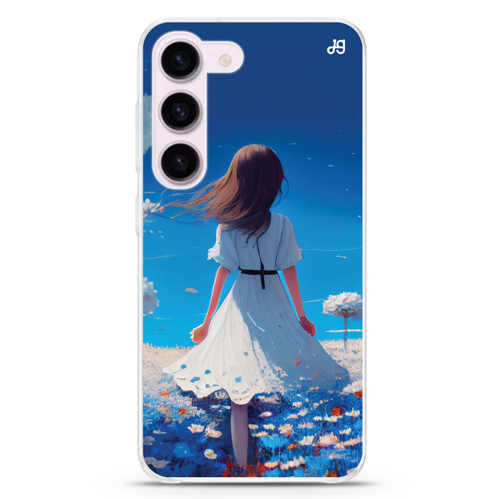 A Dream ultra-clear case for Samsung Galaxy S23/S22, front view