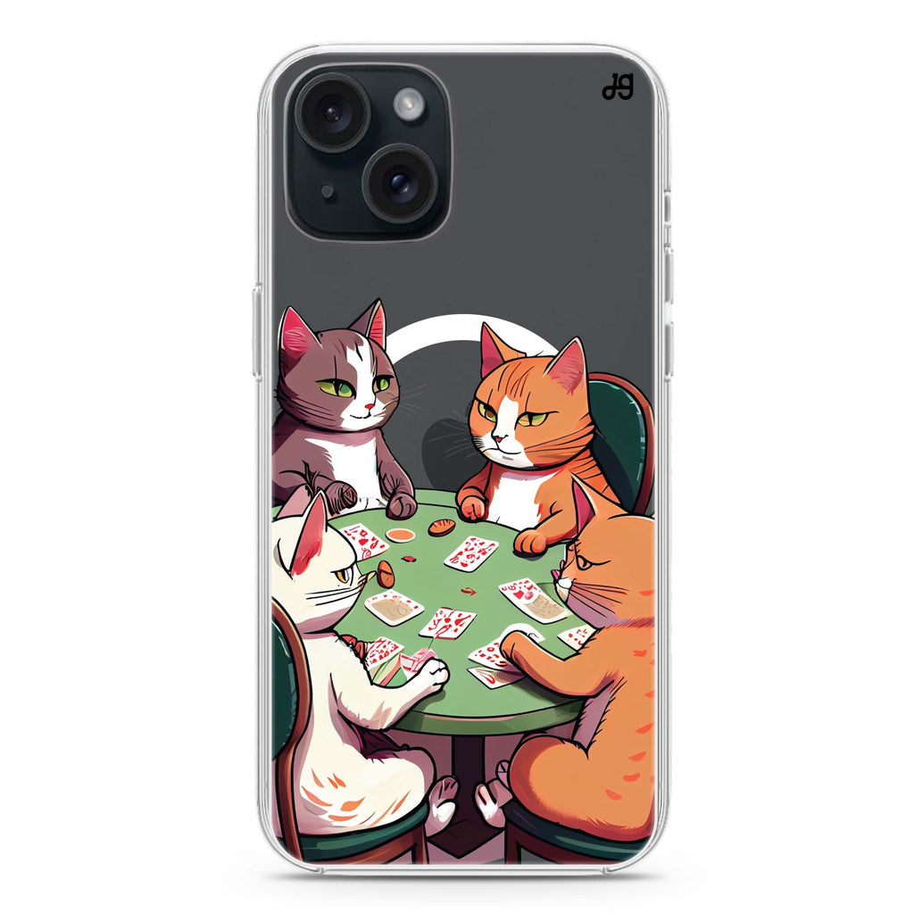 Cats & Game iPhone 15 Plus MagSafe Compatible Ultra Clear Case