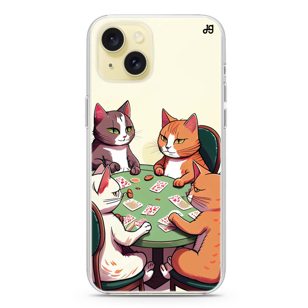 Cats & Game iPhone 15 plus Ultra Clear Case