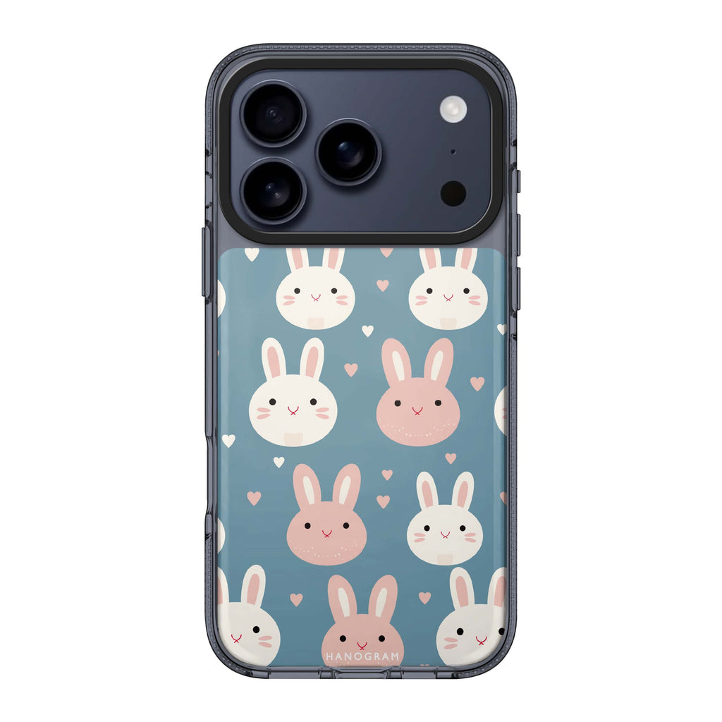 Cuddly Hopper graphic cute iPhone 17 Pro Max ultra clear case