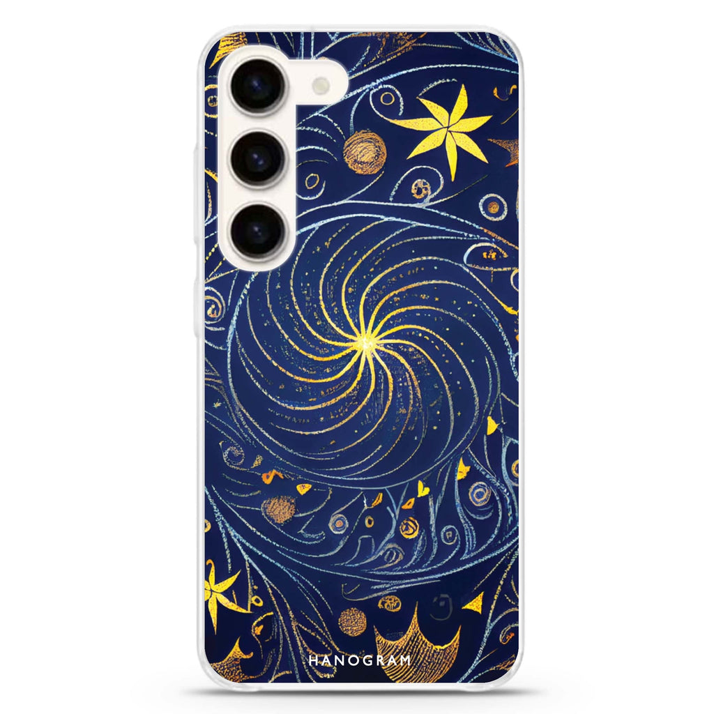 Bright Star ultra-clear case for Samsung Galaxy S23/S22, front view