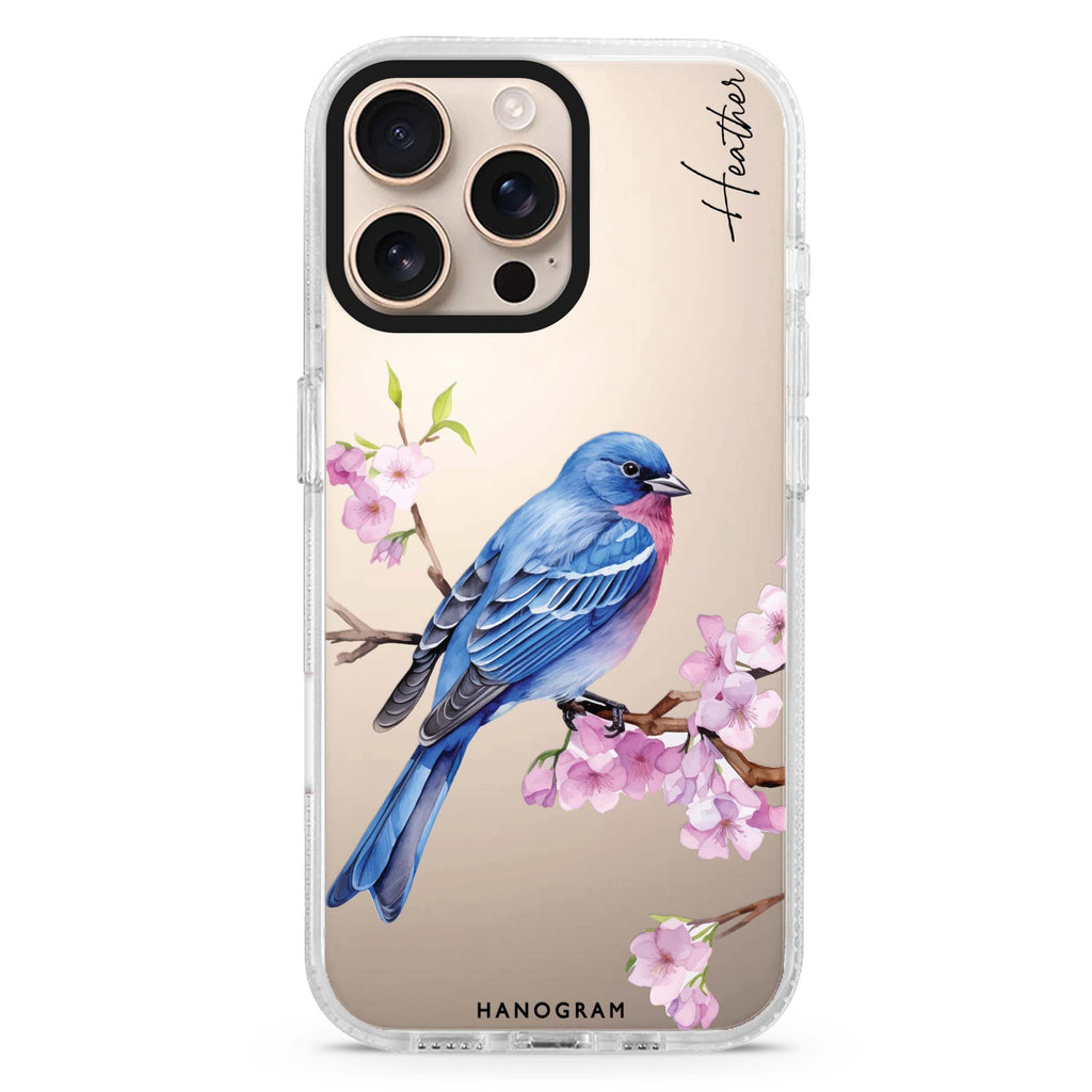 Indigo Serenade iPhone 16 Pro & 16 Pro Max Case - Personalized and Stylish Protection