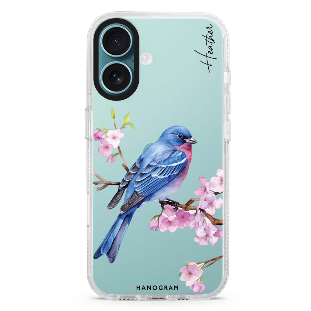 Indigo Serenade iPhone 16 Plus Ultra Clear Case