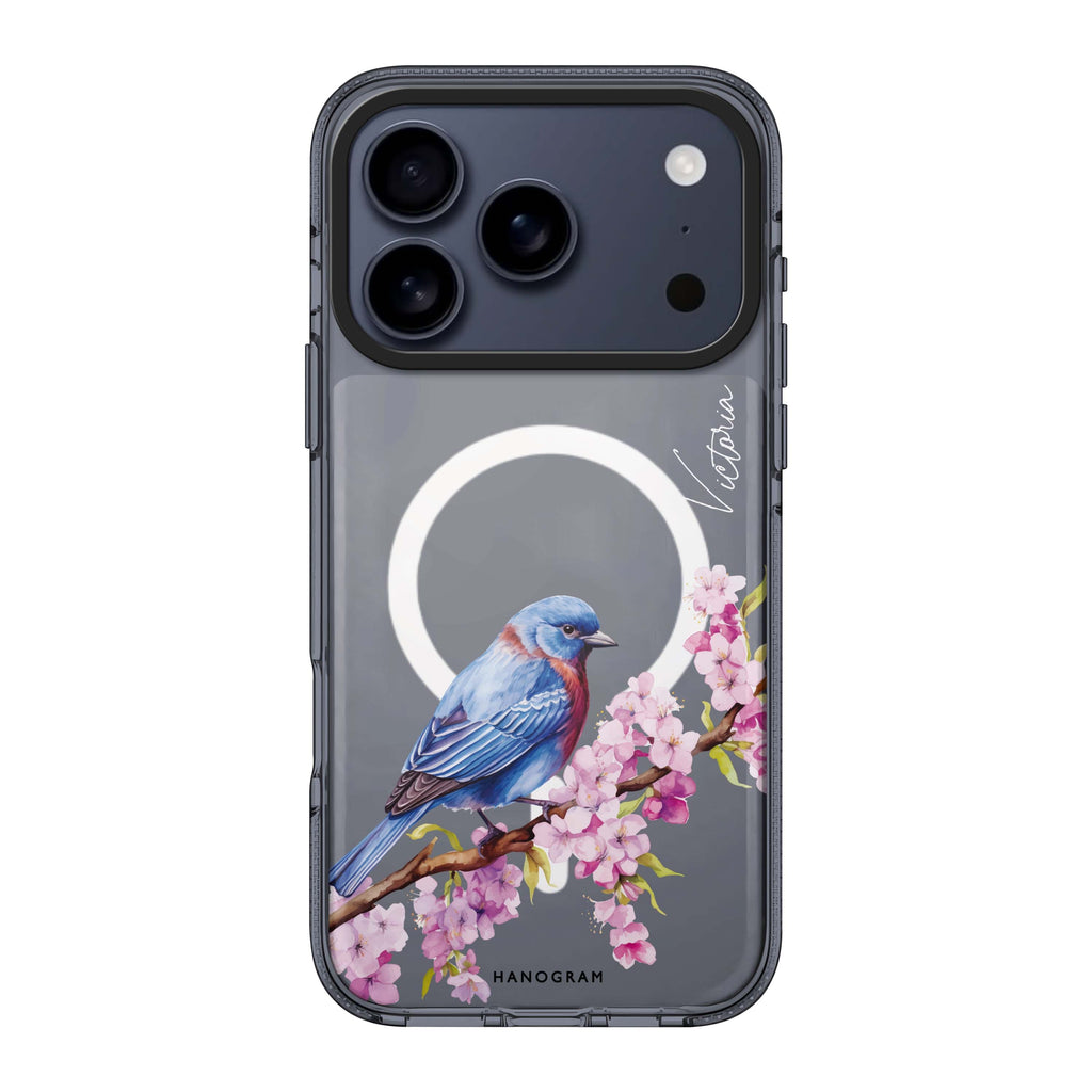 Bunting Blossom personalized name flower floral spring iPhone 17 Pro Max ultra clear case