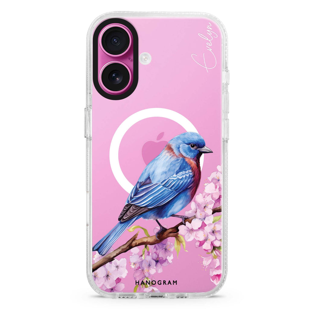 Bunting Blossom MagSafe Compatible iPhone 16 Ultra Clear Case - Personalized and Stylish Protection