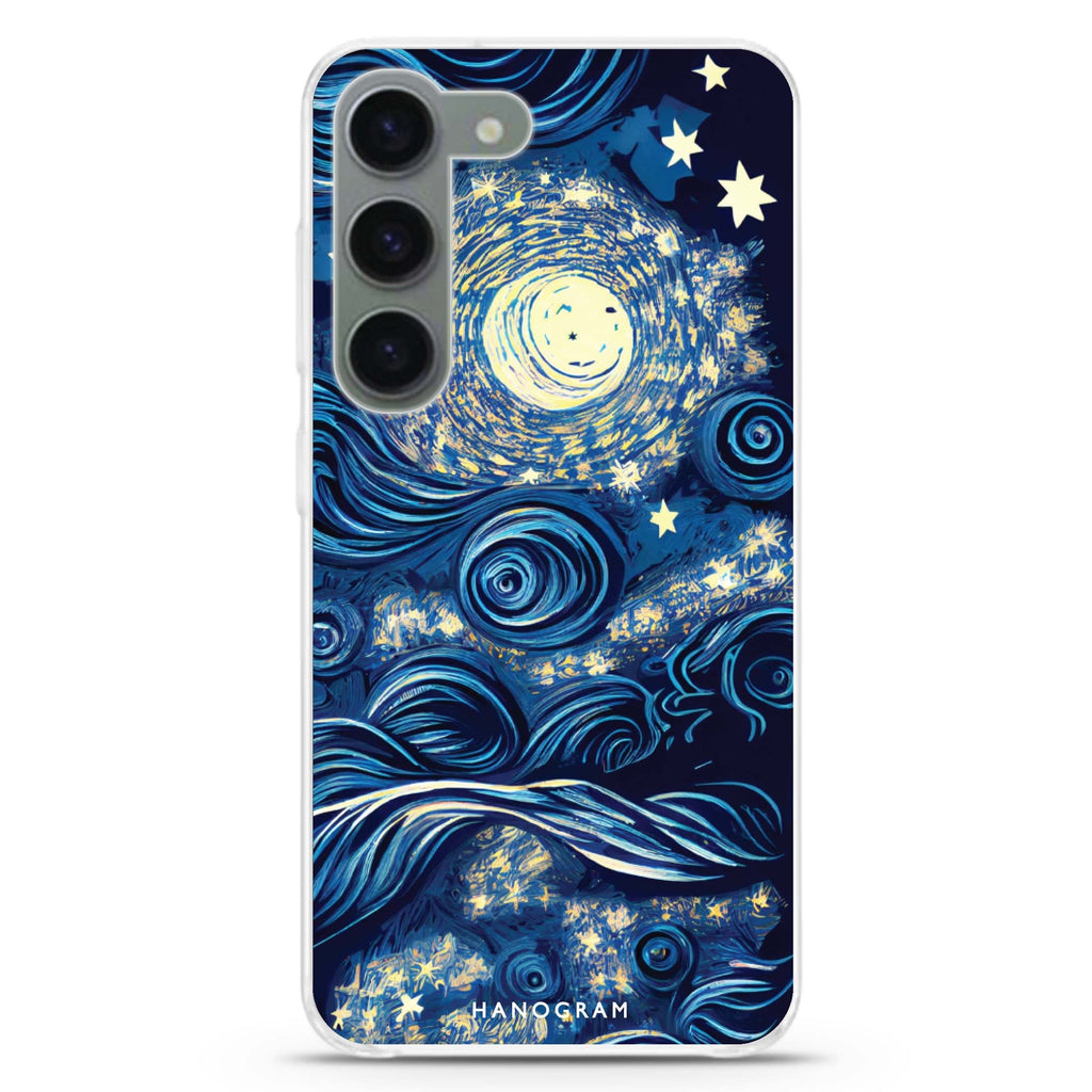 My Dream Night ultra-clear case for Samsung Galaxy S23/S22, front view