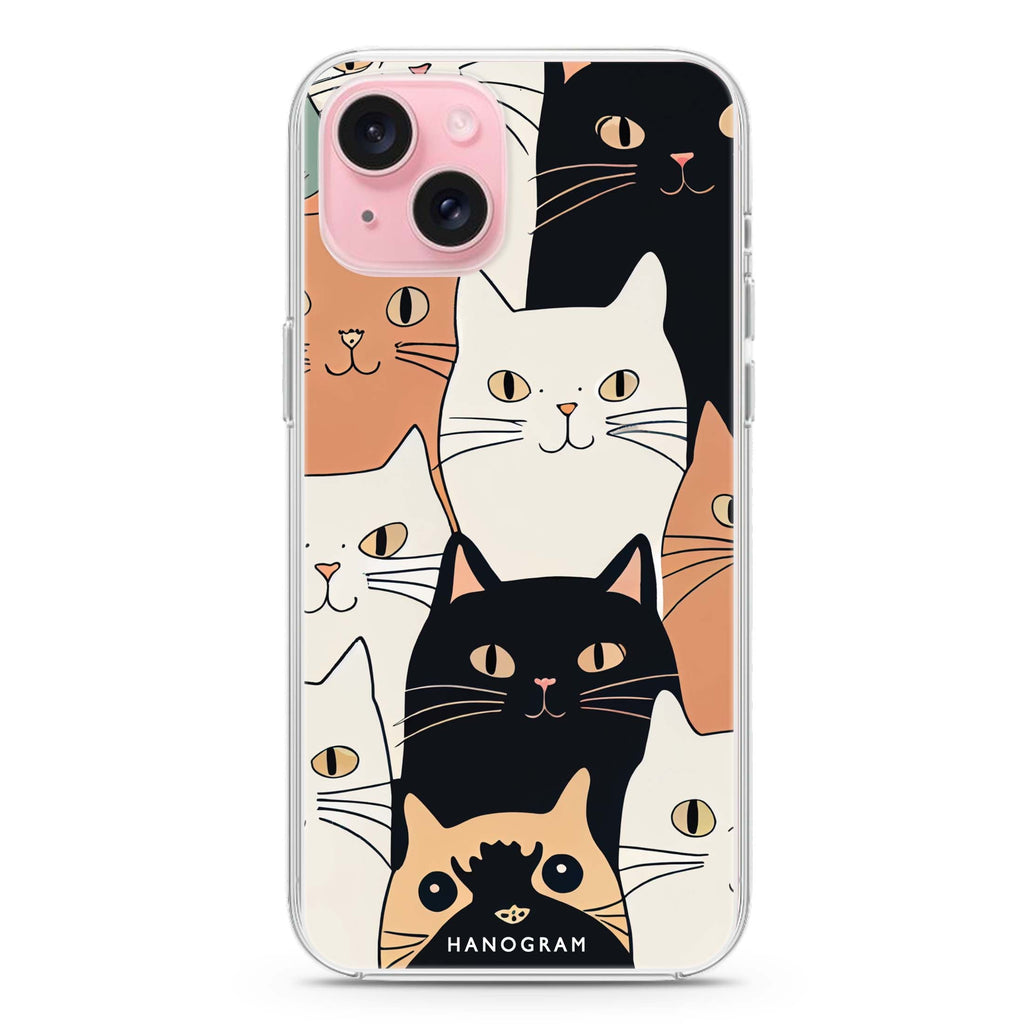Look Cats iPhone Ultra Clear Case