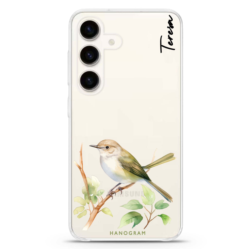 Warbler Whisper Samsung Galaxy Ultra Clear Case