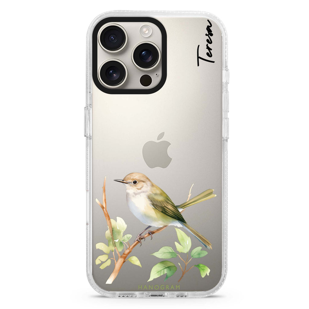 Warbler Whisper iPhone 16 Pro & 16 Pro Max Case - Personalized and Stylish Protection