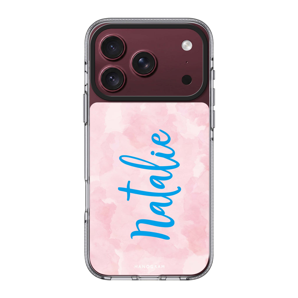 Pink Aqua Ultra Clear Case