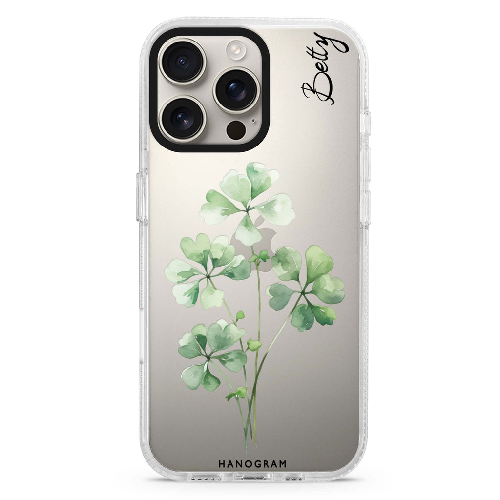 Luck's Leaf iPhone 16 Pro & 16 Pro Max Case - Personalized and Stylish Protection