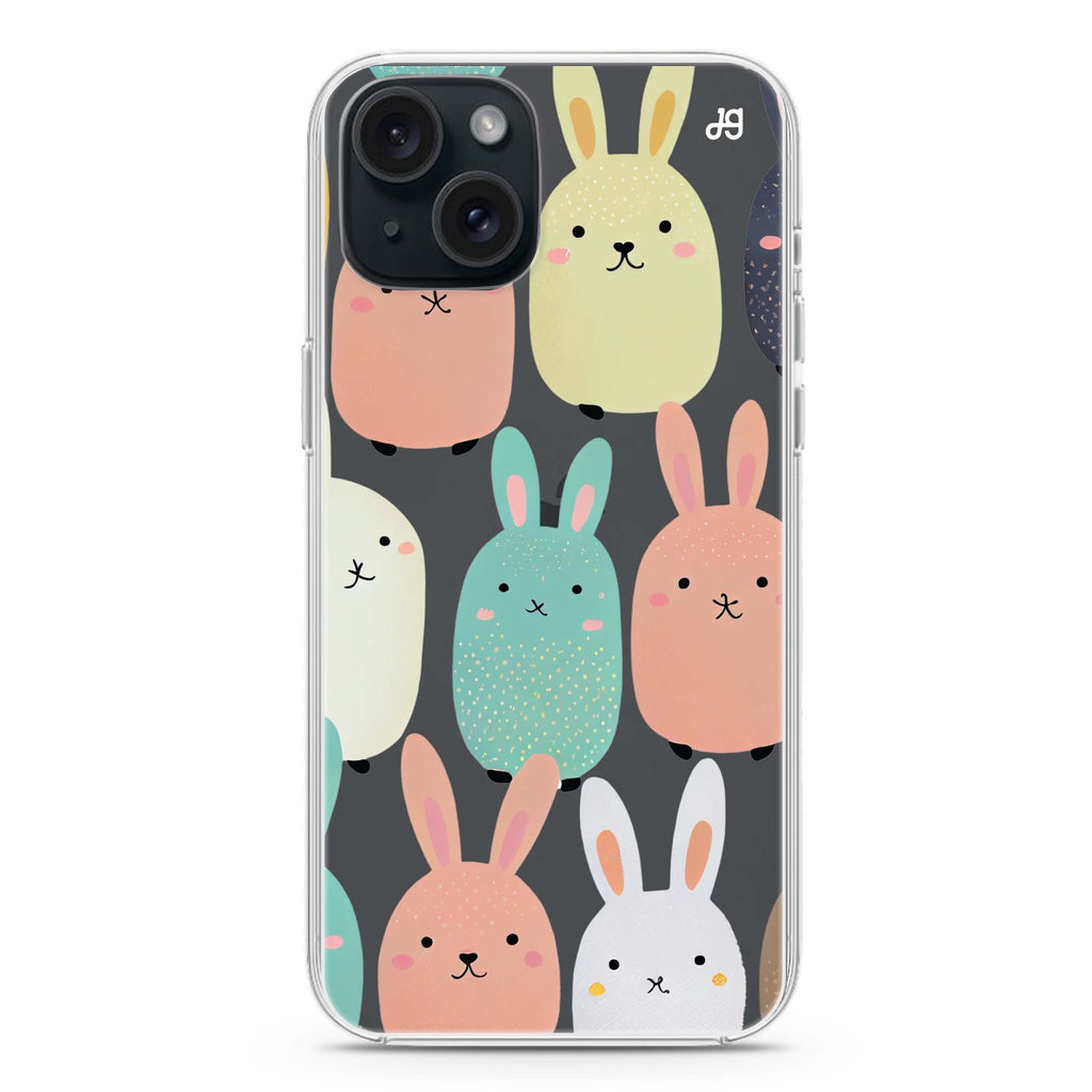 Cute Bunny iPhone Ultra Clear Case