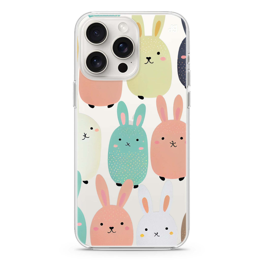 Cute Bunny iPhone Ultra Clear Case