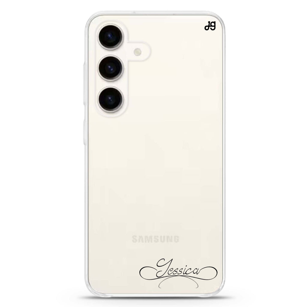 Cursive II Samsung Galaxy Ultra Clear Case