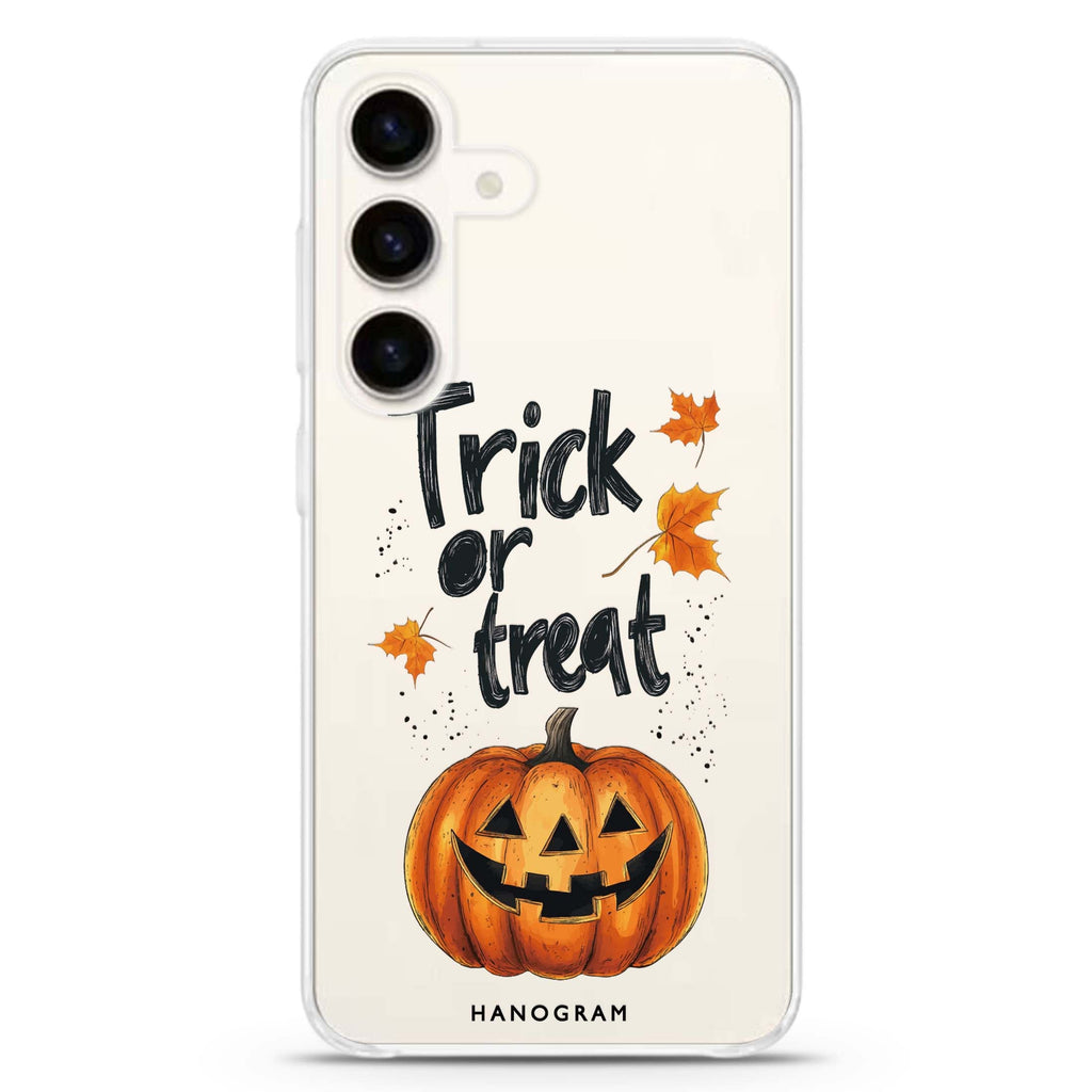 Trick or Treat Delight Samsung Galaxy Ultra Clear Case