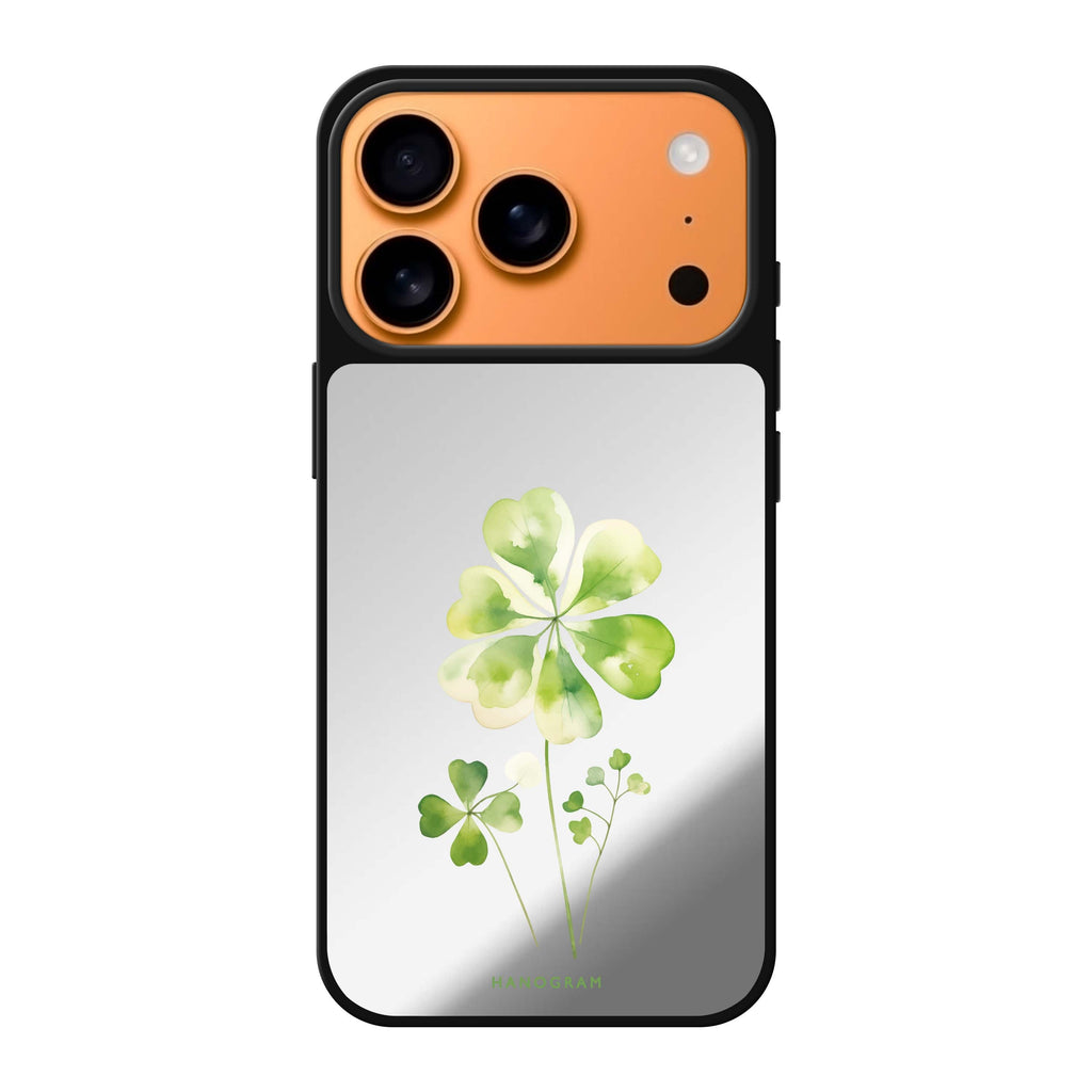 Clover's Heart valentines heart romantic iPhone 17 Pro Max mirror case