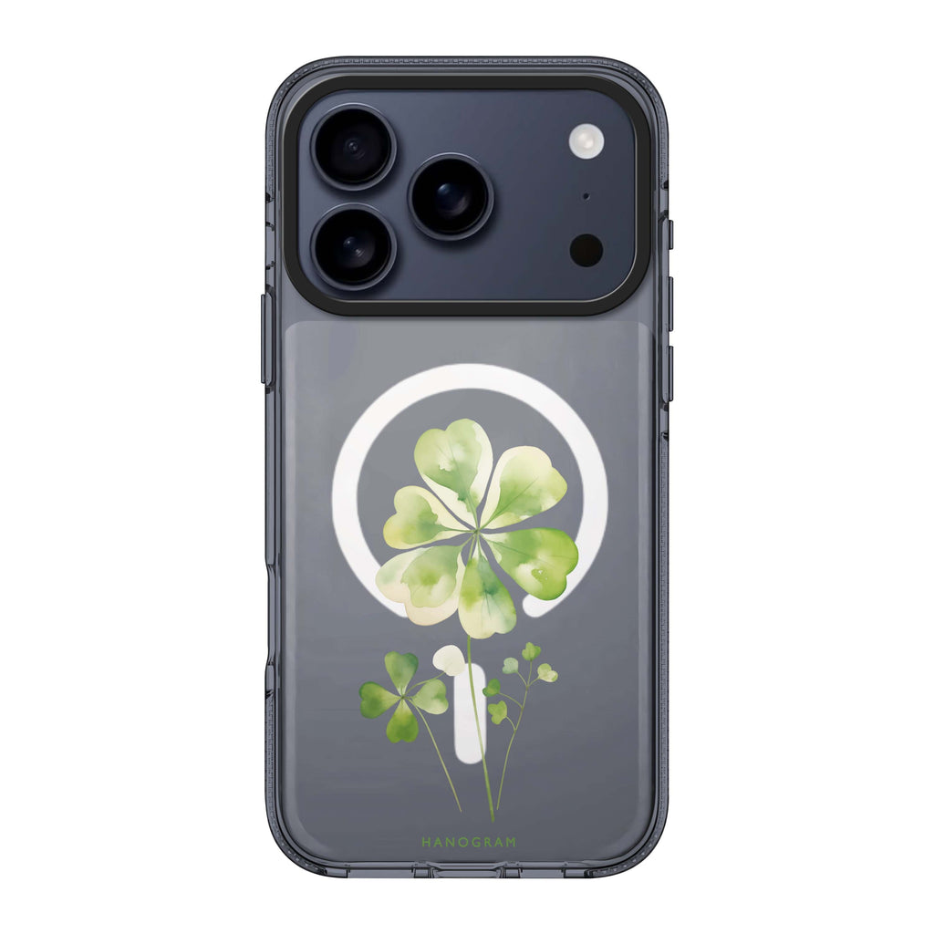Clover's Heart heart romantic Valentine iPhone 17 Pro Max ultra clear case