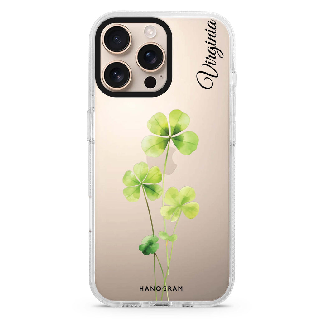 Trinity Blossom iPhone 16 Pro & 16 Pro Max Case - Personalized and Stylish Protection