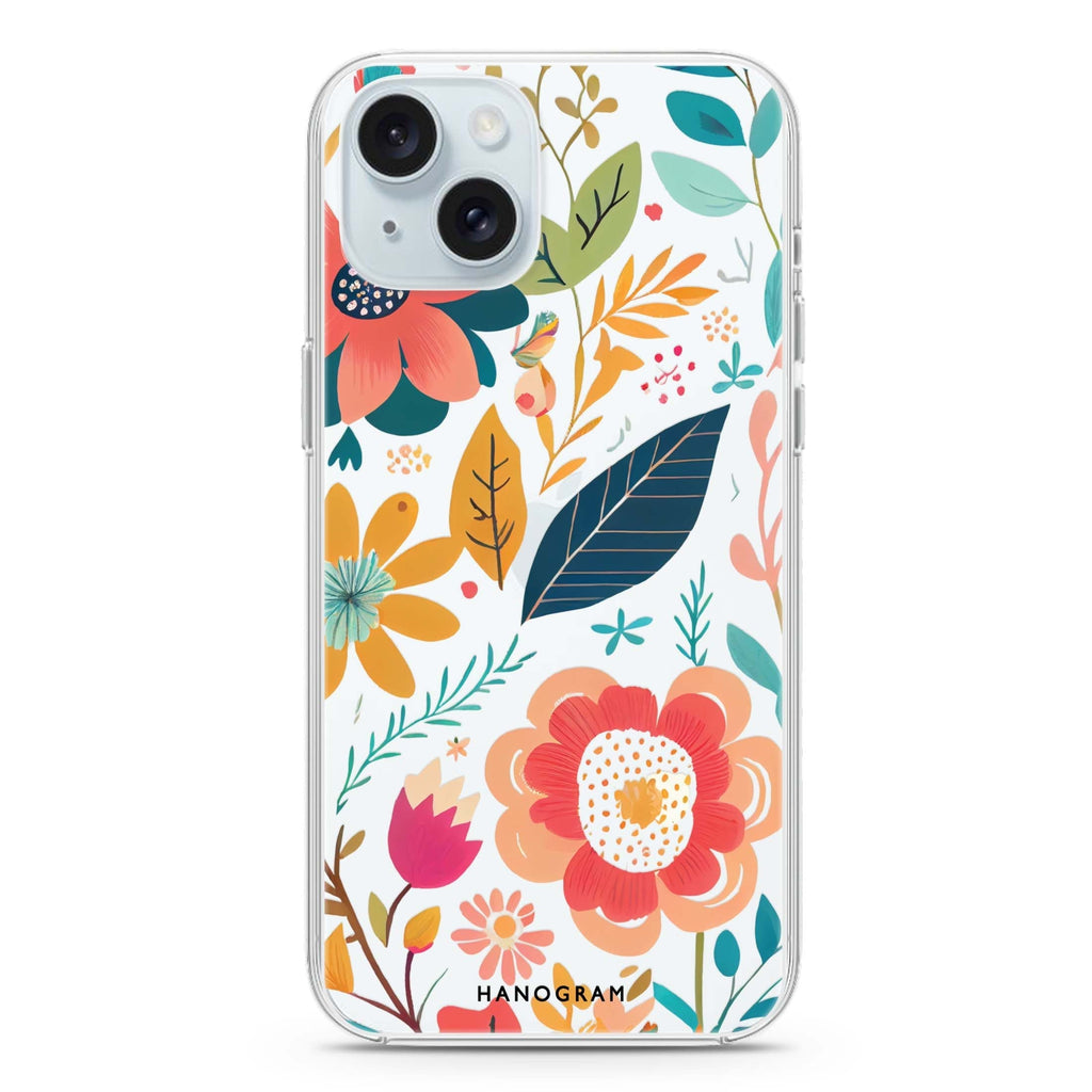 Pretty Florals iPhone Ultra Clear Case