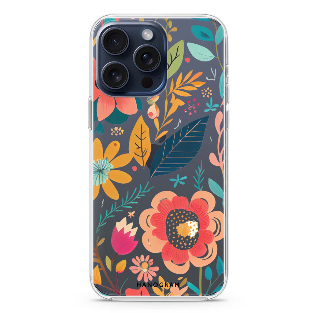Pretty Florals iPhone Ultra Clear Case