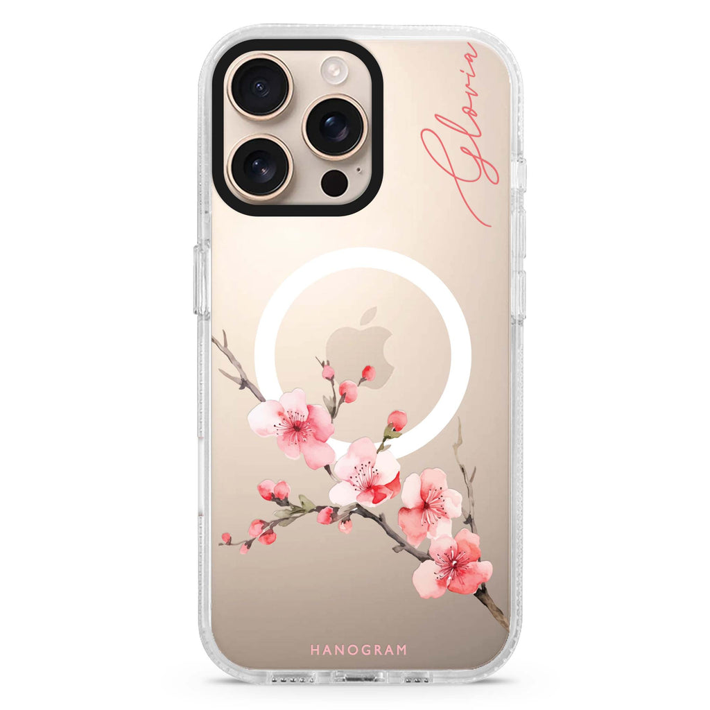 Abstract Doodles Pattern MagSafe Compatible iPhone 16 Pro Ultra Clear Case - Personalized and Stylish Protection
