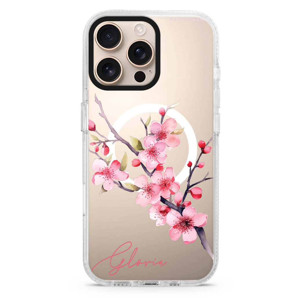 Abstract drawing MagSafe Compatible iPhone 16 Pro Ultra Clear Case - Personalized and Stylish Protection