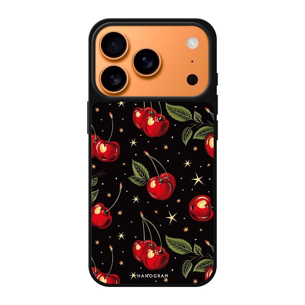 Cherry Harmony cherry fruit iPhone 17 Pro Max mirror case