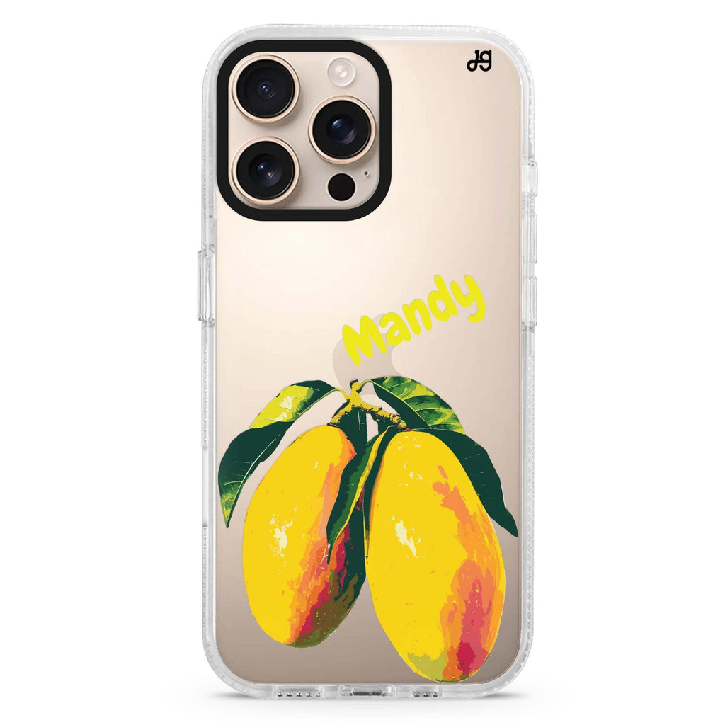Mango Majesty iPhone 16 Pro & 16 Pro Max Case - Personalized and Stylish Protection