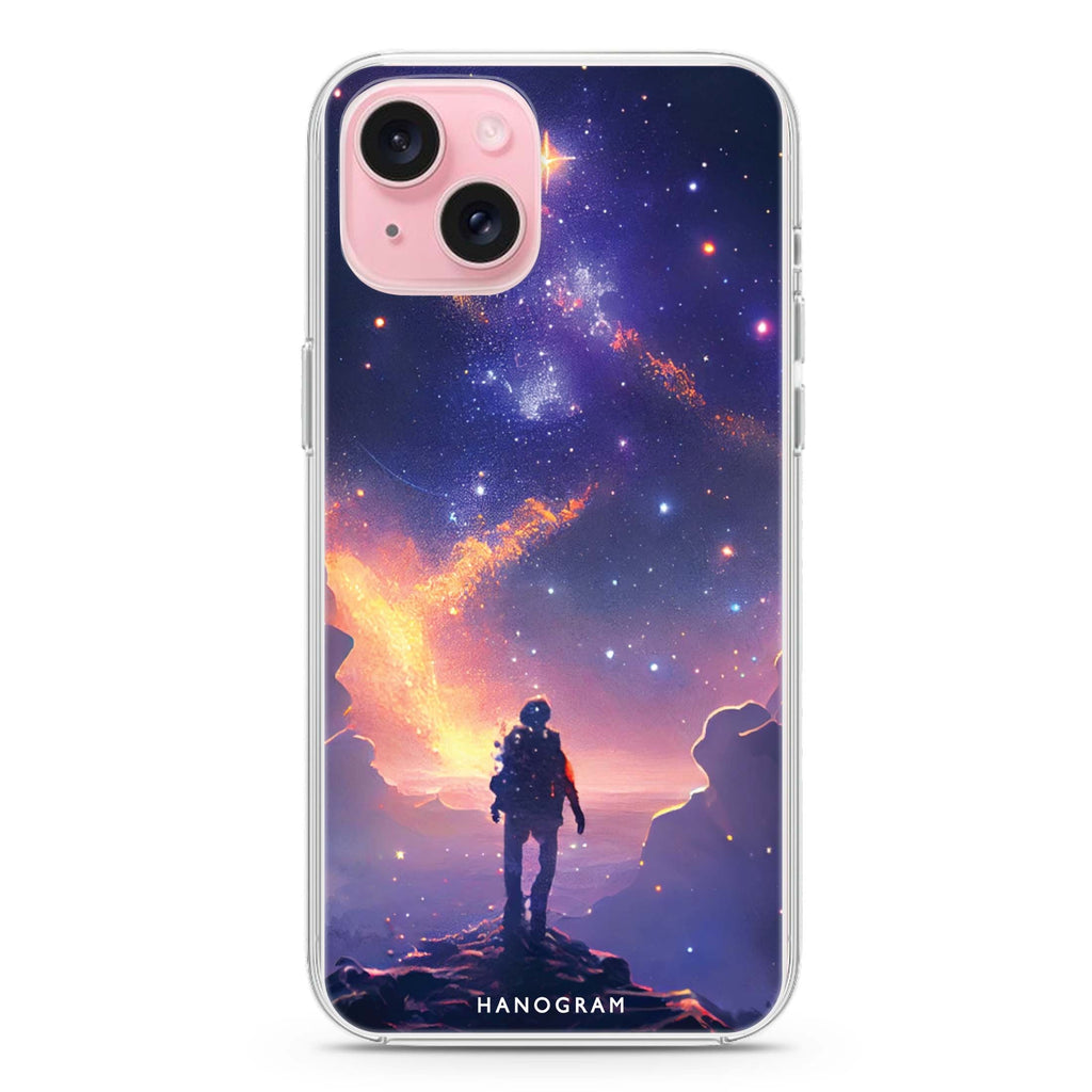 Imagine the Galaxy iPhone 15 plus Ultra Clear Case