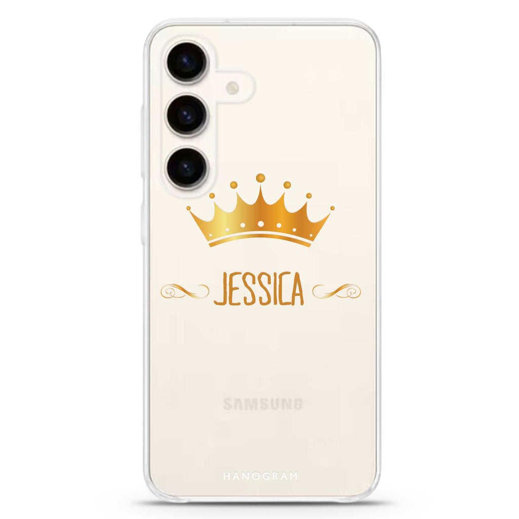 Queen's crown Samsung Galaxy Ultra Clear Case