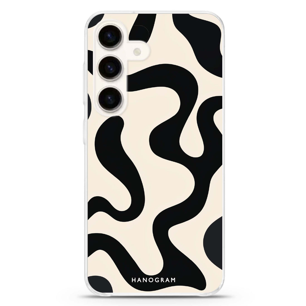 Interlock Noir Samsung Galaxy Ultra Clear Case