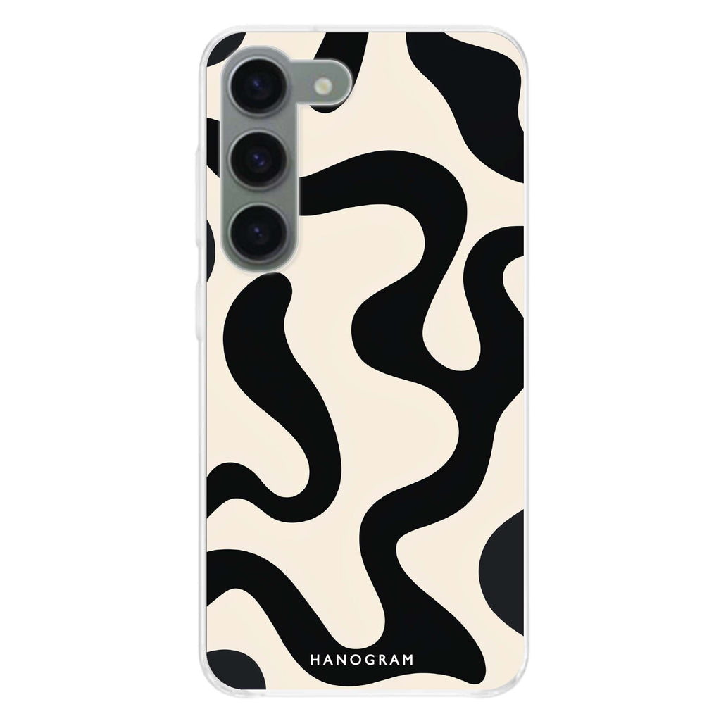 Interlock Noir Samsung Galaxy Ultra Clear Case