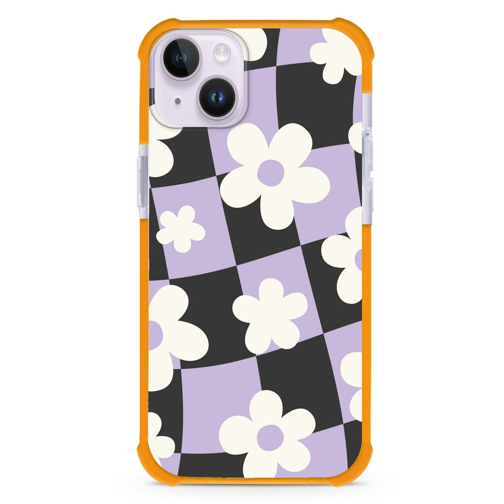 Flowers Pattern iPhone 15 Plus Ultra Shockproof Case