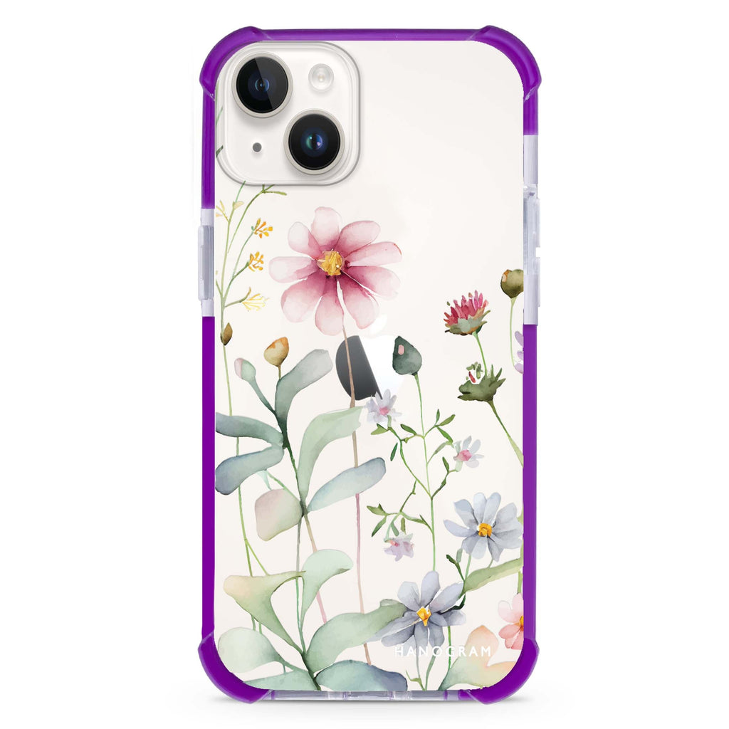Floral iPhone 15 Plus Ultra Shockproof Case
