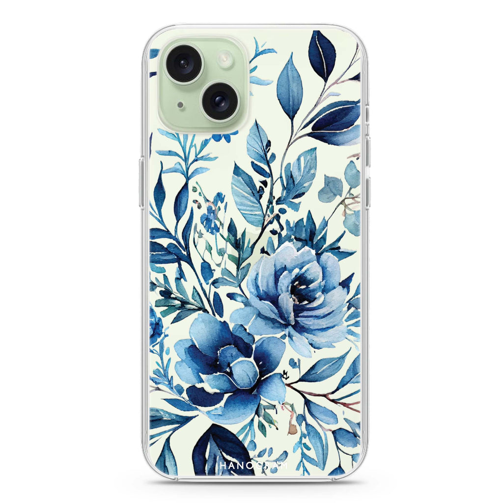 Floral iPhone 15 plus Ultra Clear Case