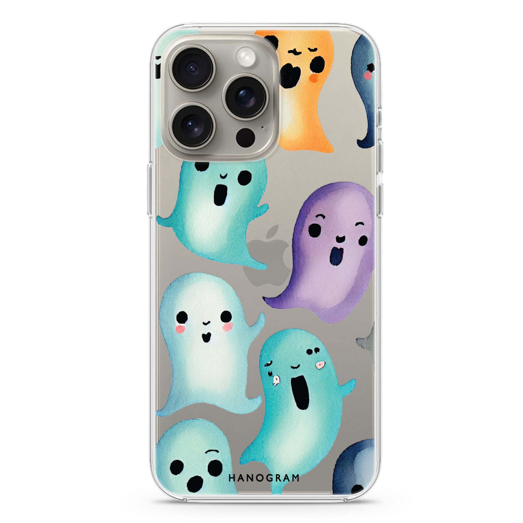 Cute Ghost iPhone Ultra Clear Case