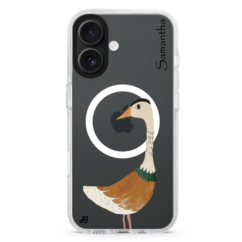 Meadow Honk MagSafe Compatible iPhone 16 Ultra Clear Case - Personalized and Stylish Protection