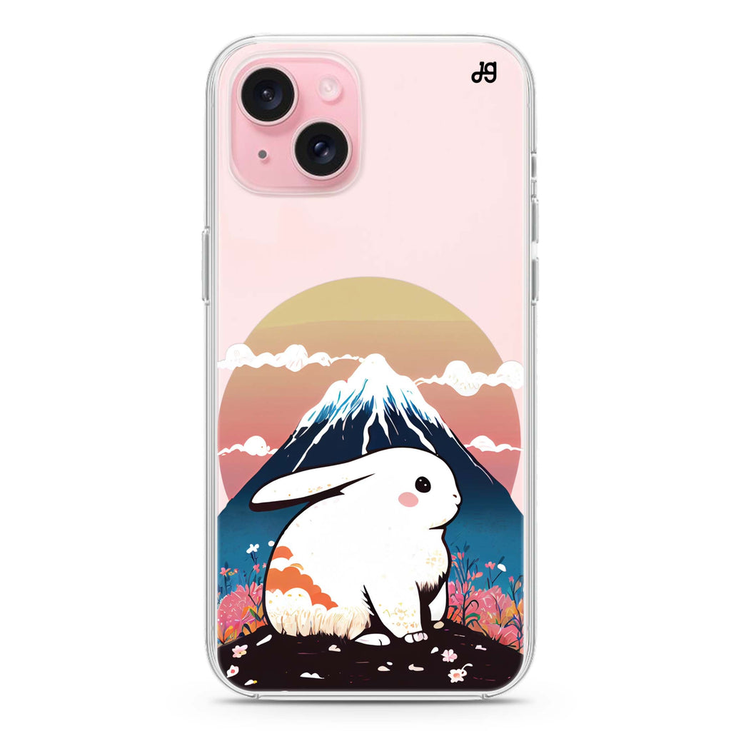 Travel Rabbit iPhone 15 plus Ultra Clear Case