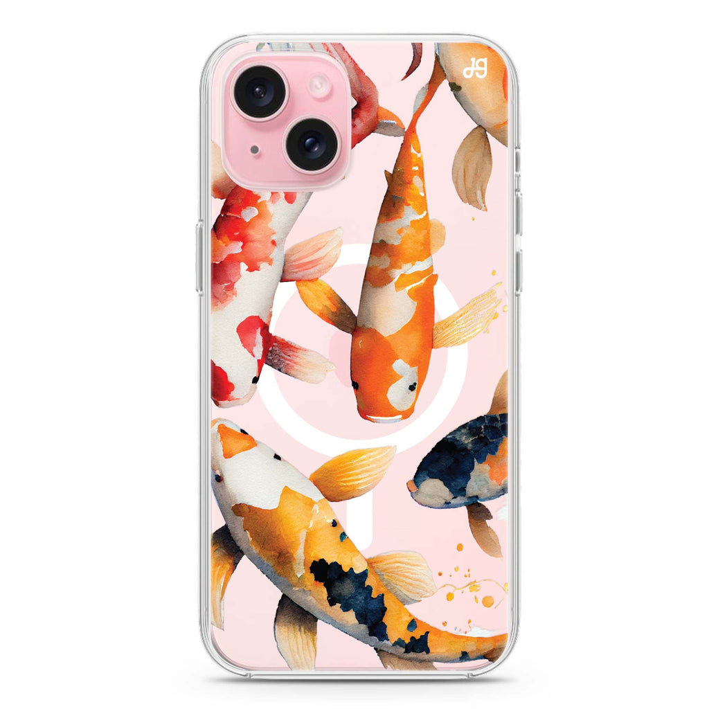 Koi fish MagSafe Compatible Ultra Clear Case Koi fish MagSafe Compatible Ultra Clear Case