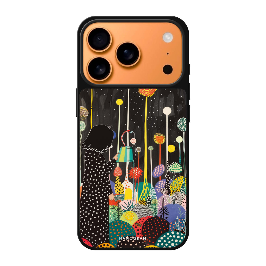 Flora Caretaker flower floral iPhone 17 Pro Max mirror case