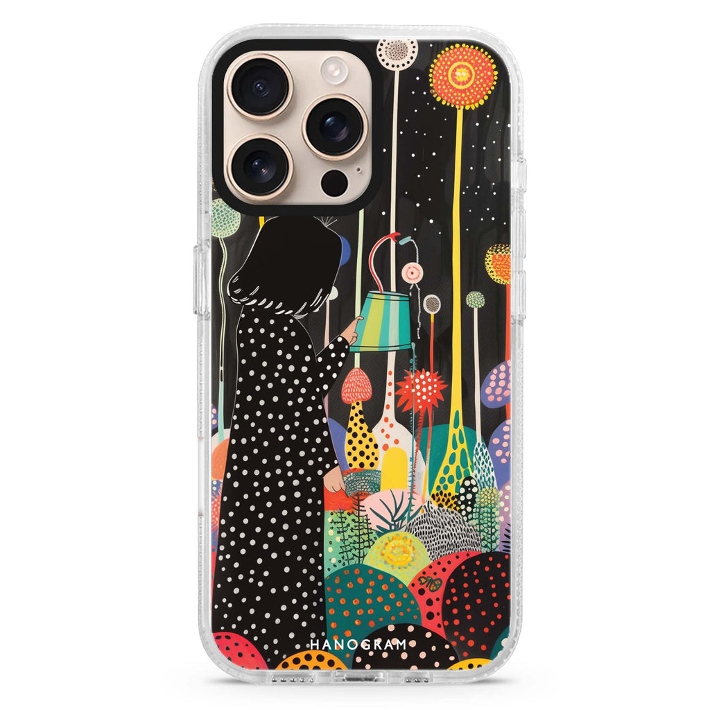 Abstract People MagSafe Compatible iPhone 16 Pro Ultra Clear Case - Personalized and Stylish Protection