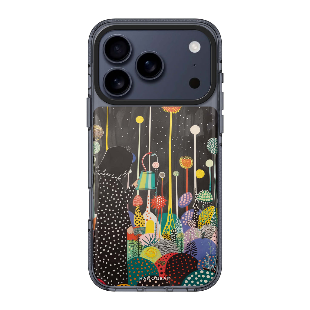 Flora Caretaker flower floral iPhone 17 Pro Max ultra clear case