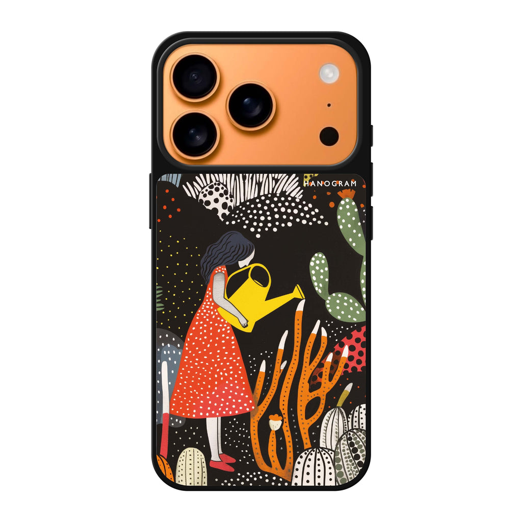 Garden Grace #1 spring floral nature elegant iPhone 17 Pro Max mirror case