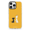 Paw & Claw iPhone 16/15/14 Pro Max & Pro ultra clear case, front product view