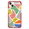 Flowers Pattern iPhone 15 Plus Ultra Shockproof Case