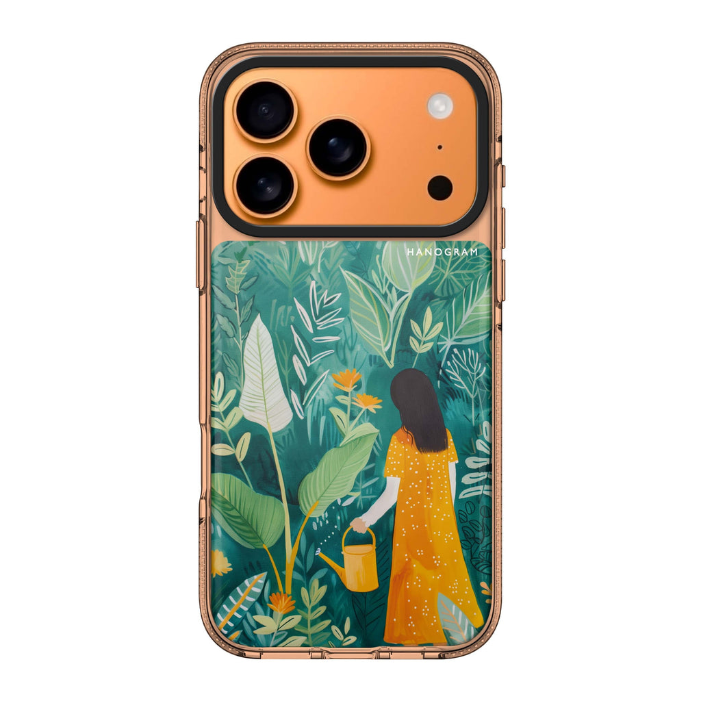 Growth Guardian graphic iPhone 17 Pro Max ultra clear case