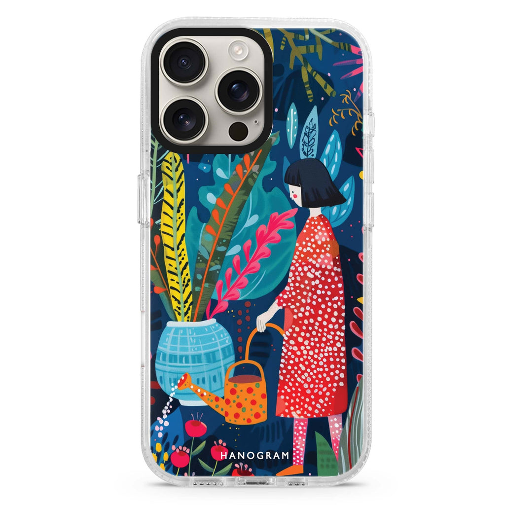 Artisan Strokes MagSafe Compatible iPhone 16 Pro Ultra Clear Case - Personalized and Stylish Protection