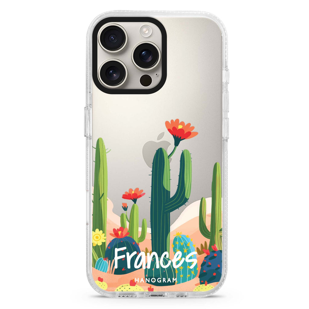 Desert Bloom iPhone 16 Pro & 16 Pro Max Case - Personalized and Stylish Protection