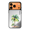 Island Palms personalized name summer nature travel iPhone 17 Pro Max mirror case